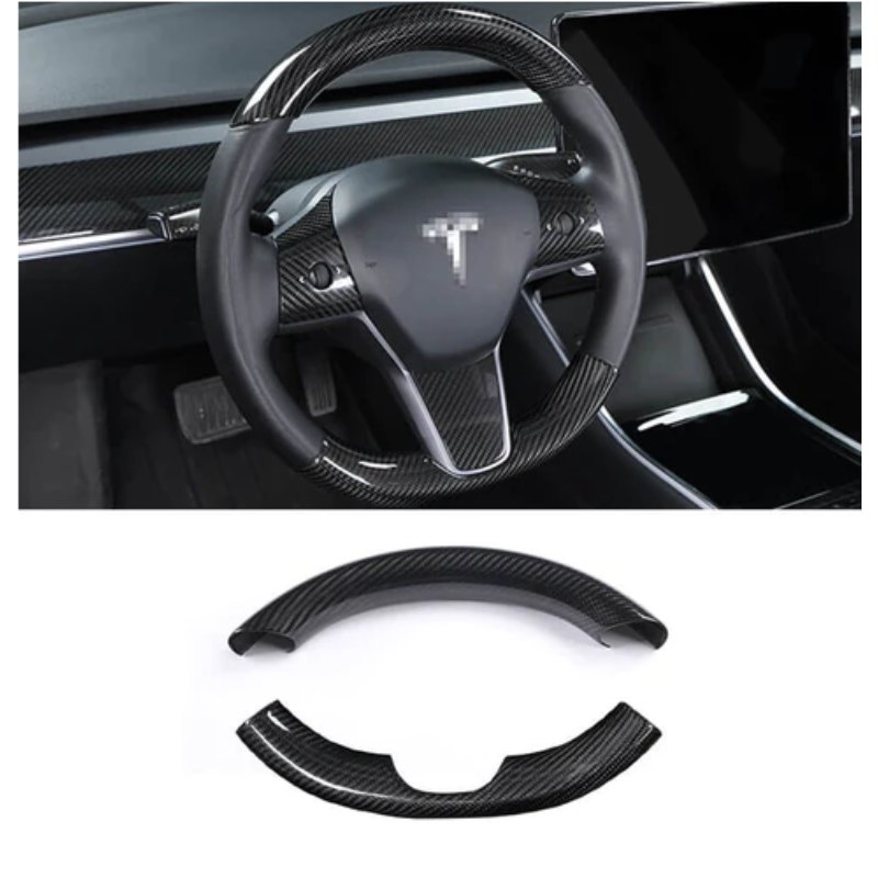 AISEN Carbon Fiber Steering Wheel Cap