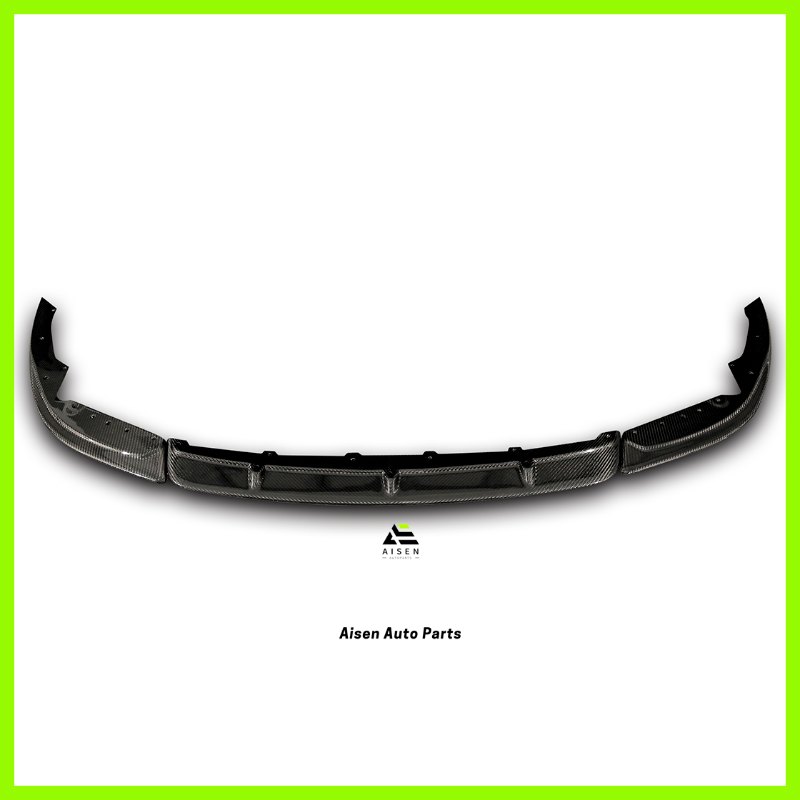 Aisen Auto Parts - Bmw M8 Carbon Fiber Front Lip - Segmental Style