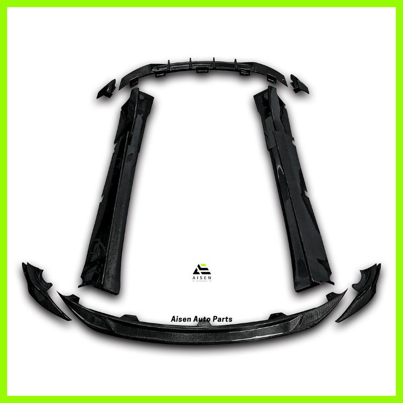 Aisen Auto Parts - Tesla Model 3 Carbon Fiber Body Kit Original Design - 01