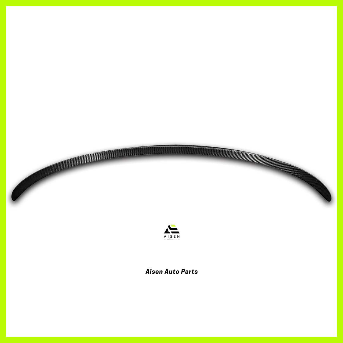 Aisen Auto Parts - Tesla Model 3 Carbon Fiber Spoiler - B Style