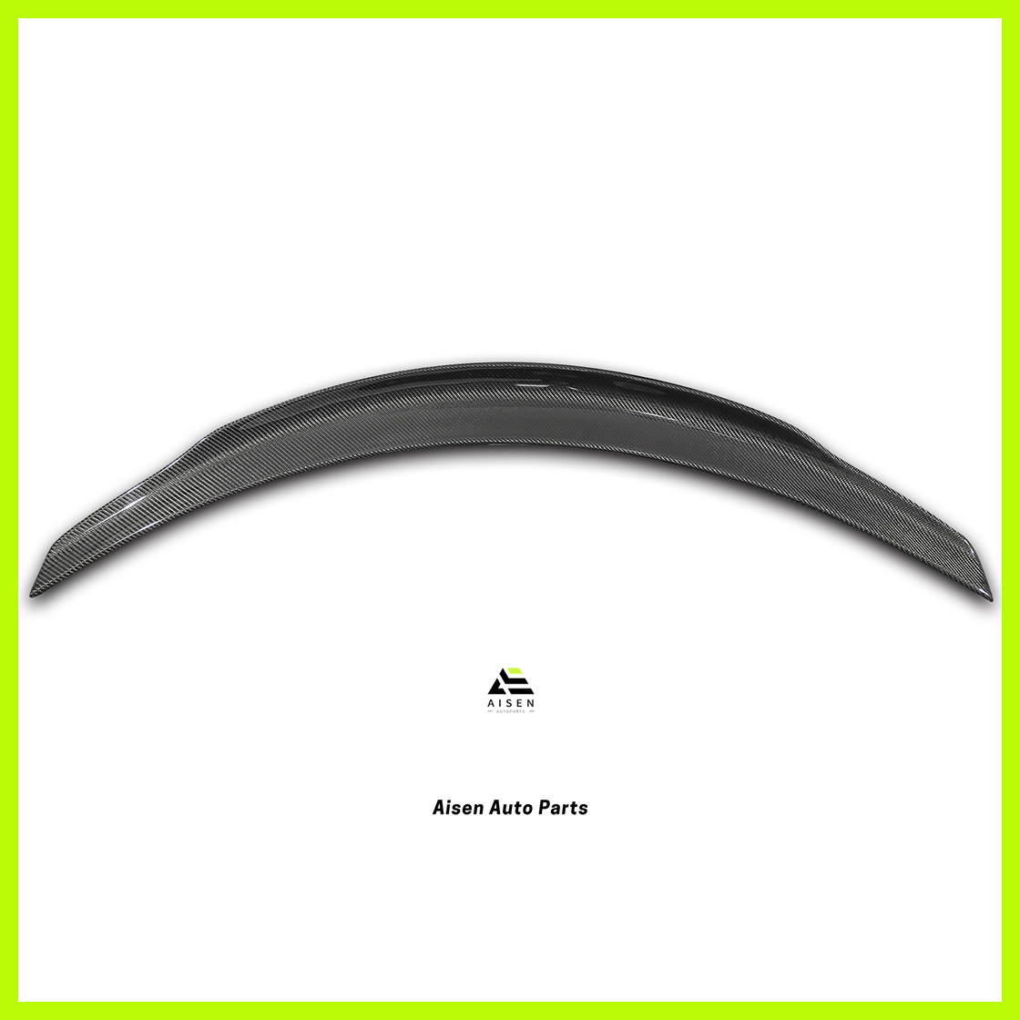 Aisen Auto Parts - Tesla Model S Carbon Fiber Spoiler