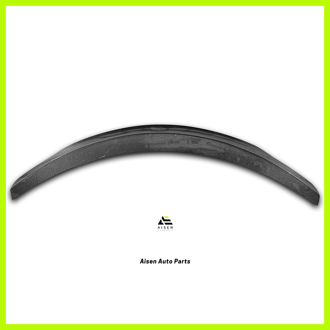 Aisen Auto Parts - Tesla Model S Carbon Fiber Spoiler
