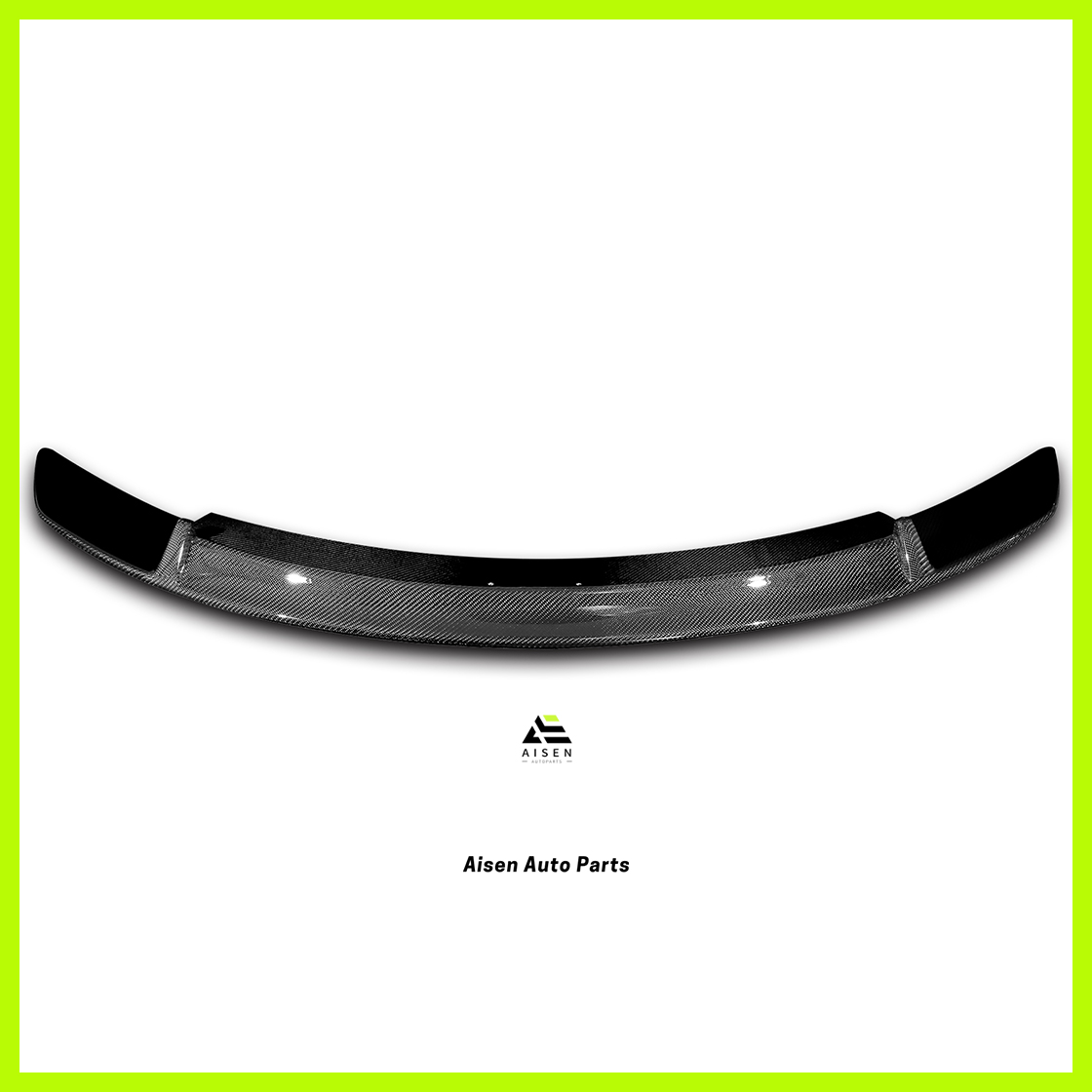 Aisen Auto Parts - Tesla Model Y Carbon Fiber Spoiler - B Style