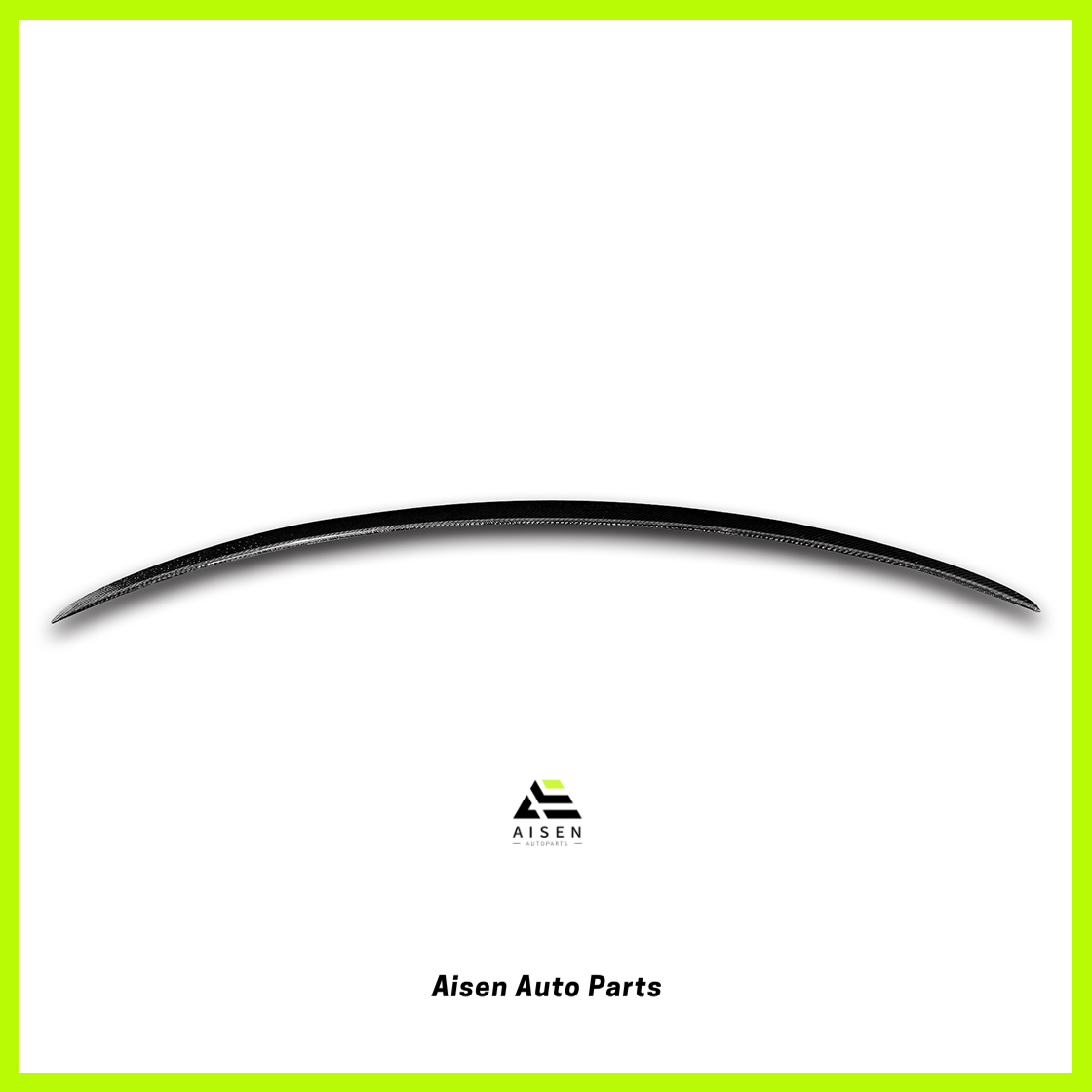 Aisen Auto Parts - Tesla Model Y Carbon Fiber Spoiler - P Style