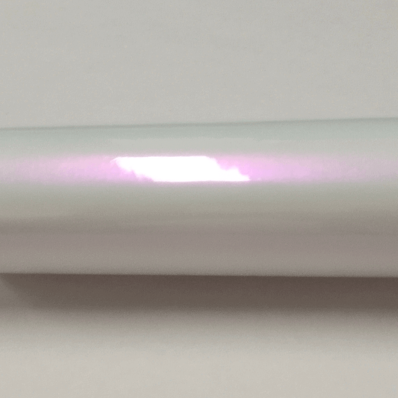 Pearlescent Illusion White to Red