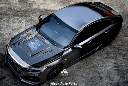 aisenautoparts.com-Honda Accord - 10th Gen-carbon fiber hood