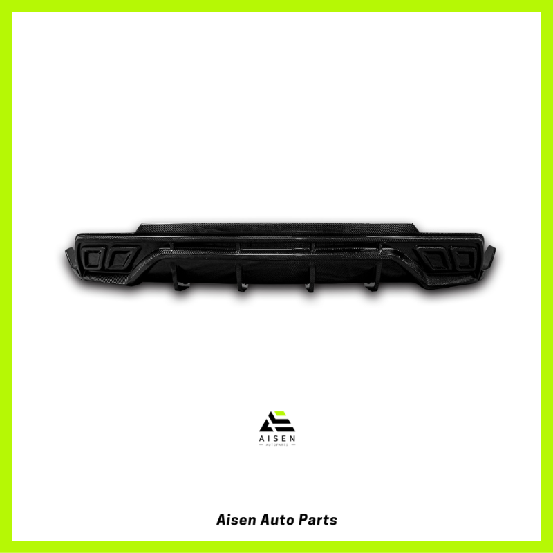 Aisen Auto Parts Innovative Carbon Fiber Rear Diffuser for Tesla Model 3